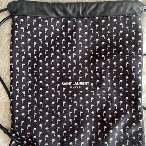 Saint Laurent Drawstring Backpack